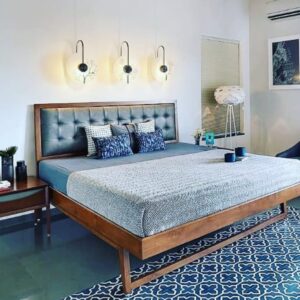 Beds & Mattreses(Premium Wooden Bed Combo)