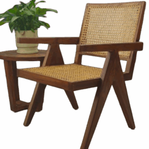 Chair (Bold Teak Accent Chair)