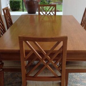 Dining Sets (Warm-Toned Teakwood Dining)