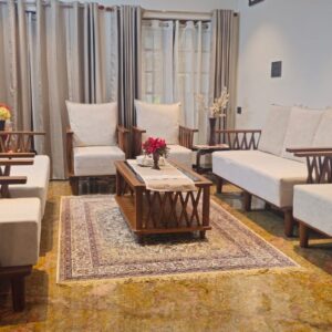 Sofa Set ( Modern 10 Seater ,off White)