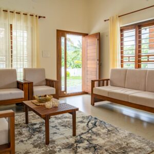 Sofa Set ( Solid Sheesham Wood 8 Seater )