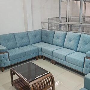 Sofa Set (Blue Customise Sofa )